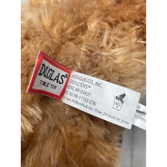 Plush Stuffed Toy Dog Addie the Caramel Labradoodle Douglas Cuddle Toys - Picture 5 of 7